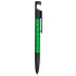 Długopis wielofunkcyjny, czyścik do ekranu, linijka, stojak na telefon, touch pen, śrubokręty zielony V1849-06  thumbnail