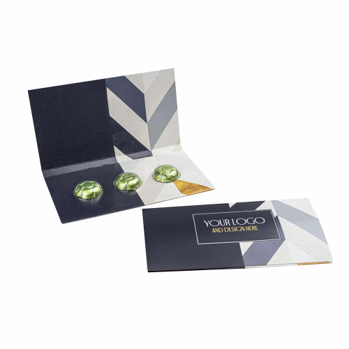 Zestaw czekoladek 3 Kwiatki Koperta Wielokolorwy S0431B 