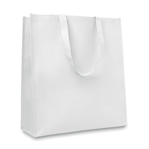 Pionowa torba na zakupy biały MO8968-06 