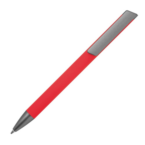 Długopis aluminiowy z dużym klipsem SOUTHAMPTON Czerwony 556005 (2)