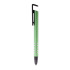 Długopis, touch pen, stojak na telefon zielony V1816-06  thumbnail