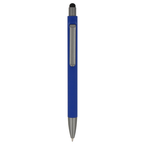 Pióro kulkowe Madeira z rysikiem R-ABS Niebieski LT87851-N0011 (3)