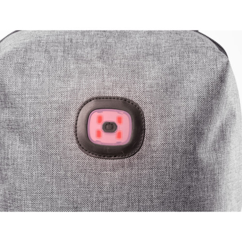 Plecak na laptopa 15" z lampką Szary V8152-19 (4)