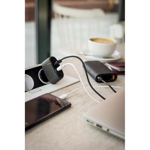 Power bank 7500 mAh Mauro Conti, adapter sieciowy Szary V4832-19 (16)