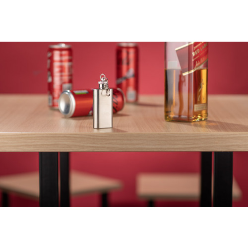 Brelok piersiówka FLASIK 50 ml Srebrny 17923-00 (4)