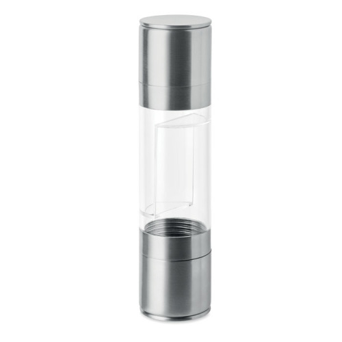 Młynek do soli i pieprzu 2 w 1 Srebrny MO3158-14 (1)