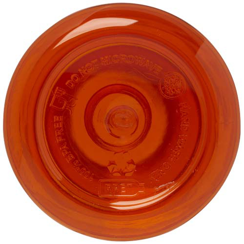 Illuminate butelka na wodę z RPET 600 ml Pomarańczowy 10080331 (5)