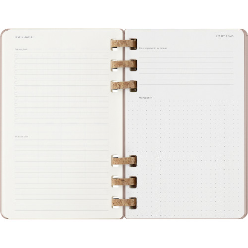 Spiralny kalendarz MOLESKINE Beżowy VM890-20/2026 (8)