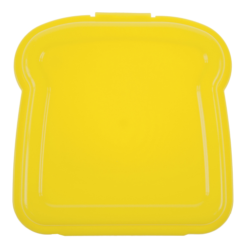 Pudełko śniadaniowe "kanapka" żółty V9525-08 (1)