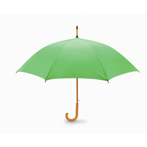 Parasol z drewnianą rączką Limonka KC5131-48 