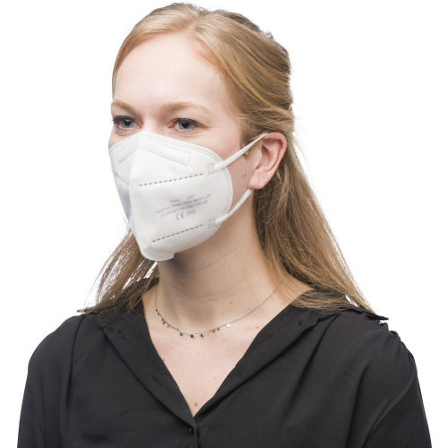 Maseczka z filtrem cząstek stałych FFP2, opakowanie 50 szt. Biały V6998-02 (2)