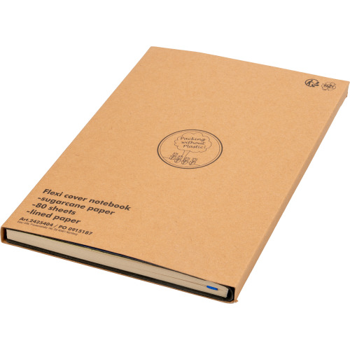 Notes A5 w linie z trzciny cukrowej DAYTONA BEACH Czerwony 425405 (8)