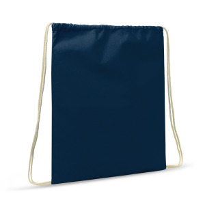 Worek plecak bawełniany OEKO-TEX® 35x45cm Ciemnoniebieski