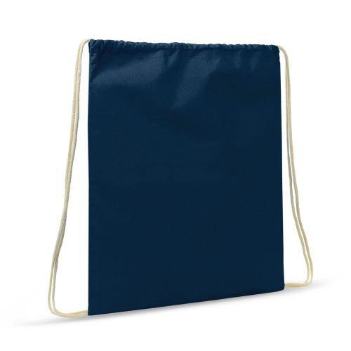 Worek plecak bawełniany OEKO-TEX® 35x45cm Ciemnoniebieski LT95205-N0010 