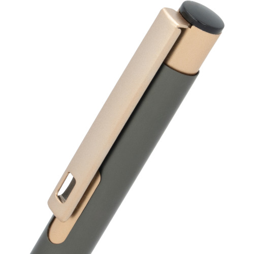 Zestaw notatnik A5 w linie i długopis CrisMa ze skóry z recyklingu MAGGIE Ciemnoszary 2476377 (9)