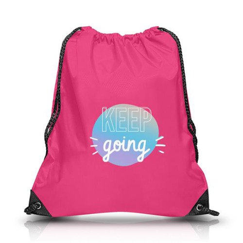 P-210D Plecak ściągany sznurkiem Fluorescent Yellow IP31018272 (2)