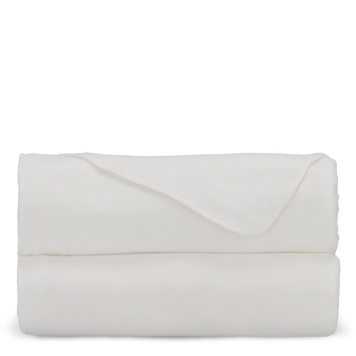 Koc polarowy R-PET sublimacja 120 x 150 cm 250 g/m² Biały LT95011-N0001 
