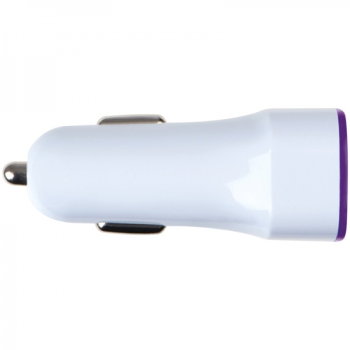 Ładowarka samochodowa USB FRUIT fioletowy 092812 (3)