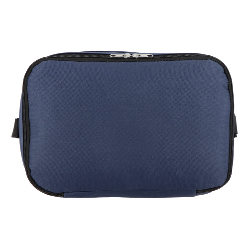 R-PET 600D Dwukomorowa torba chłodząca 30 x 20 x 24 cm 12L Ciemnoniebieski LT95393-N0010 (2)