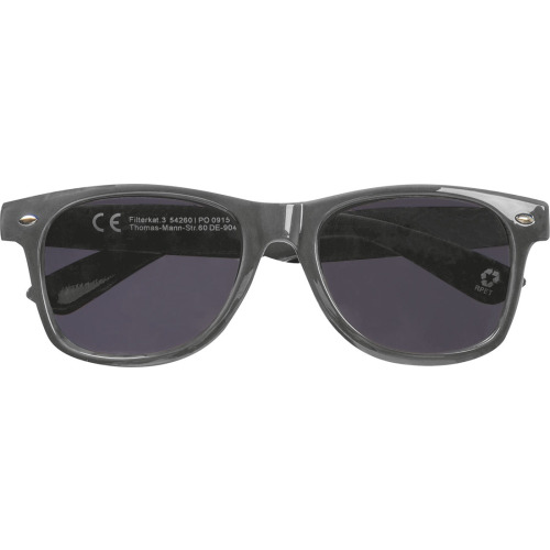 Okulary przeciwsłoneczne RPET ILLINOIS Ciemnoszary 426077 (1)