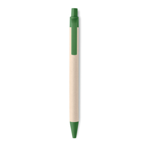 Długopis z kartonu po mleku zielony MO6822-09 (1)