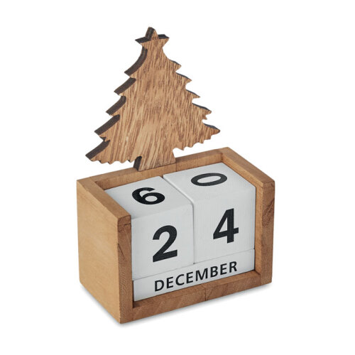 Kalendarz świąteczny drewna CX1467-40 