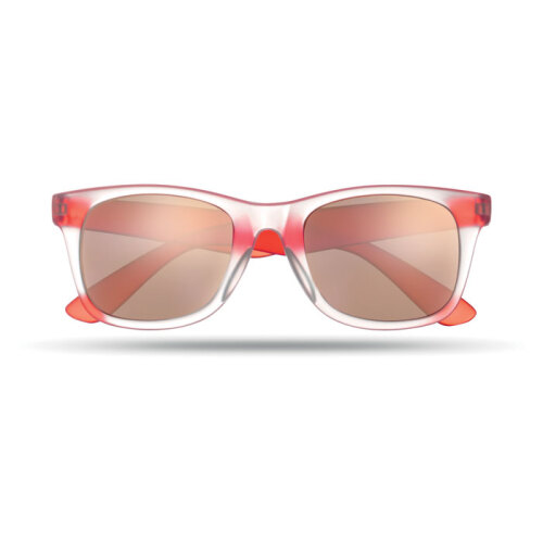 Lustrzane okulary przeciwsłon czerwony MO8652-05 