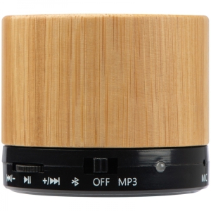 Głośnik Bluetooth drewniany FLEEDWOOD beżowy