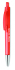 Przyciskany długopis przezroczysty czerwony MO8813-25 (2) thumbnail