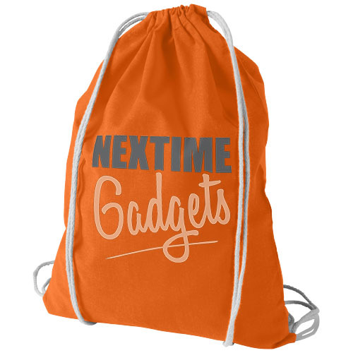 Plecak bawełniany premium Oregon Pomarańczowy 12011306 (2)