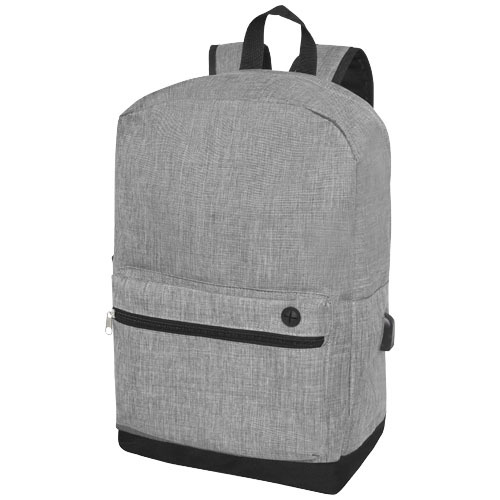 Biznesowy plecak na laptopa 15,6 cala Hoss Heather medium grey 12051106 