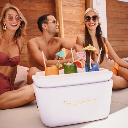 Polarbox lodówka 20L Oliwkowa Zieleń – Złoty PBX209316 (2)