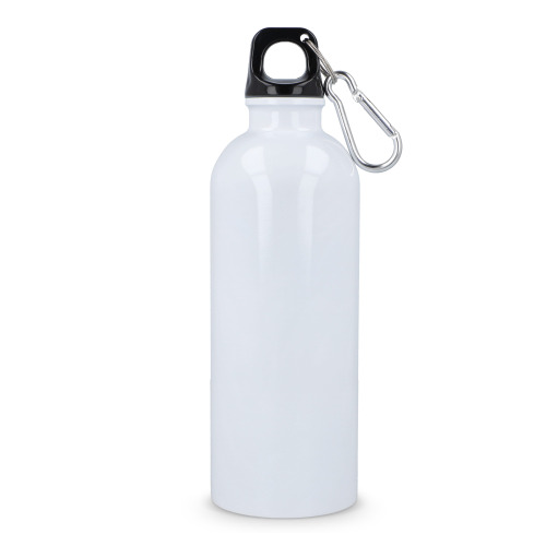 Butelka jednościenna ze stali nierdzewnej pochodzącej z recyklingu, 500 ml Biały LT98693-N0001 (4)