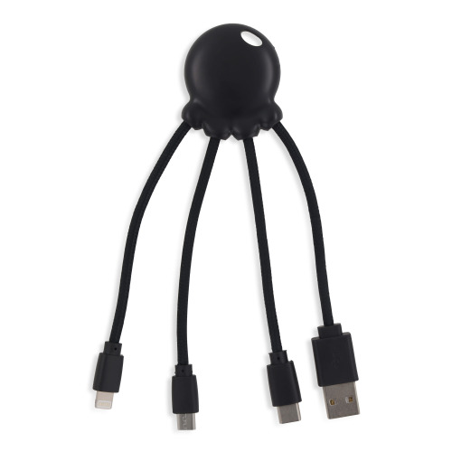 2087 | Xoopar Octopus Charging cable Czarny LT41005-N0002 