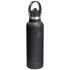 Butelka na wodę Hydro Flask Standard Mouth, pojemność 621 ml, izolowana, ze stali nierdzewnej Czarny 10099090  thumbnail