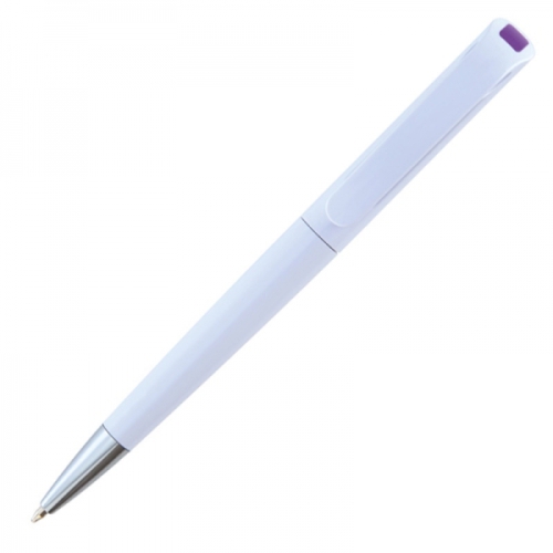 Długopis plastikowy JUSTANY fioletowy 091912 
