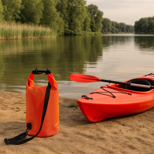 Worek żeglarski 10L IPX6 Pomarańczowy LT95142-N0026 (3)
