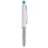 Długopis Stylus Shine+rysik Biały / jasnoniebieski LT87794-N0112 (1) thumbnail
