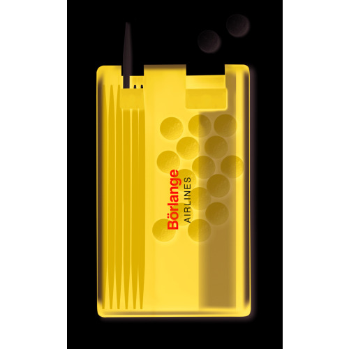 Miętówki i wykałaczki w opakow Przezroczysty niebieski MO8836-23 (2)