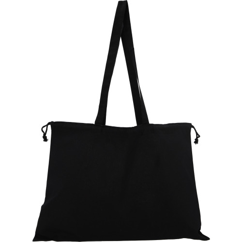 Torba z bawełny organicznej z długimi uszami 180 g/m2 BEDFORD Czarny 622103 (3)