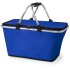 Koszyk poliestrowy, składany, torba termoizolacyjna niebieski V8187-11  thumbnail