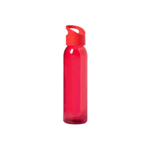 Szklana butelka 470 ml czerwony V0978-05 