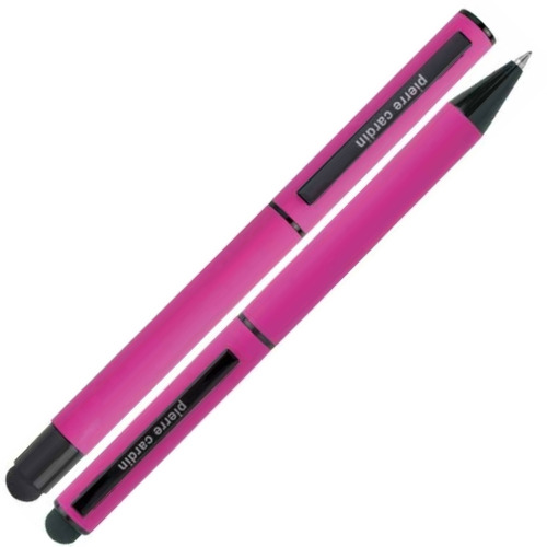 Zestaw piśmienny długopis i pióro kulkowe touch pen soft touch CELEBRATION Pierre Cardin Różowy B0401002IP311 