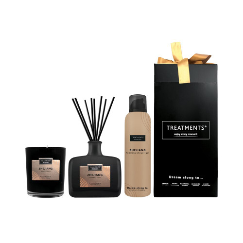 Zestaw prezentowy Home & Body DeLuxe TREATMENTS Brązowy VTR05-16 