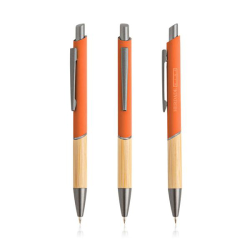 Długopis z recyklingowanego aluminium / Balur Pomarańczowy IP13158932 (3)