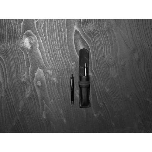 Zestaw piśmienny Charles Dickens, ołówek mechaniczny, długopis, etui Czarny V1652-03 (8)