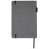 Notatnik Orin w formacie A5 z PET z recyclingu Szary melanż 10774280 (3) thumbnail