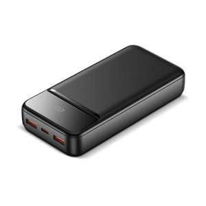 Powerbank Nolu z wyświetlaczem LED 20000 mAh