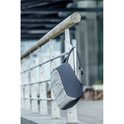 Plecak chroniący przed kieszonkowcami Bobby Compact Czarny, biały P705.651 (15)