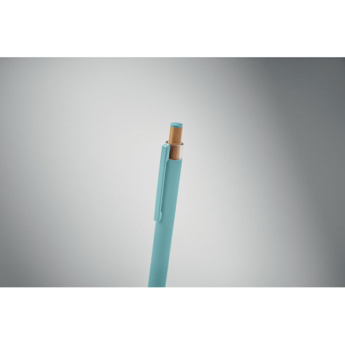 Aluminiowy długopis z rec. Baby Blue MO2653-66 (5)